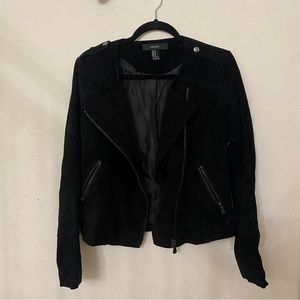 FOREVER 21 FAUX SUEDE JACKET